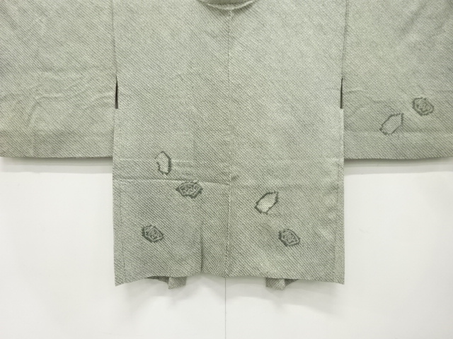 JAPANESE KIMONO / ANTIQUE HAORI / SILK / ALL SHIBORI / JIGAMI